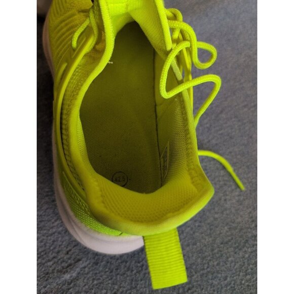 Neon Yellow Running Athletic Shoes Sneakers EUR 43, Men 9.5/10, Women 11 - Picture 6 of 8